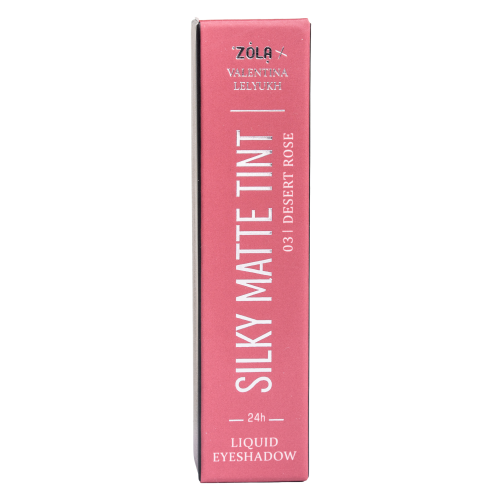 ZOLA x Valentina Lelyukh Liquid eyeshadow Silky Matte Tint 03 Desert Rose