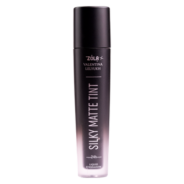 ZOLA x Valentina Lelyukh Liquid eyeshadow Silky Matte Tint 05 Black Velvet