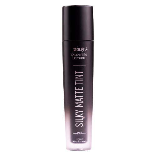 ZOLA x Valentina Lelyukh Liquid eyeshadow Silky Matte Tint 05 Black Velvet