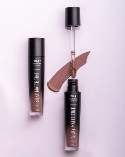 ZOLA x Valentina Lelyukh Liquid eyeshadow Silky Matte Tint 07 Smoky Orchid