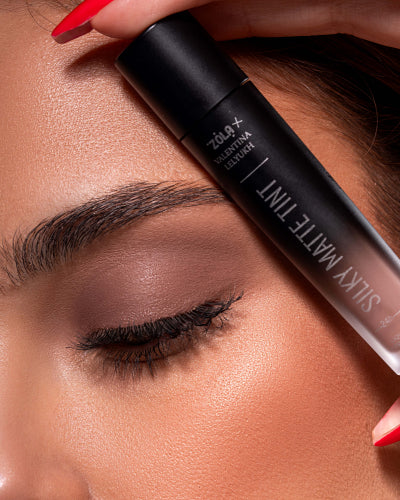 ZOLA x Valentina Lelyukh Liquid eyeshadow Silky Matte Tint 07 Smoky Orchid