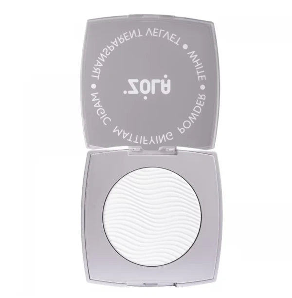 Mattifying powder for face ZOLA - Magic Mattifying Powder White
