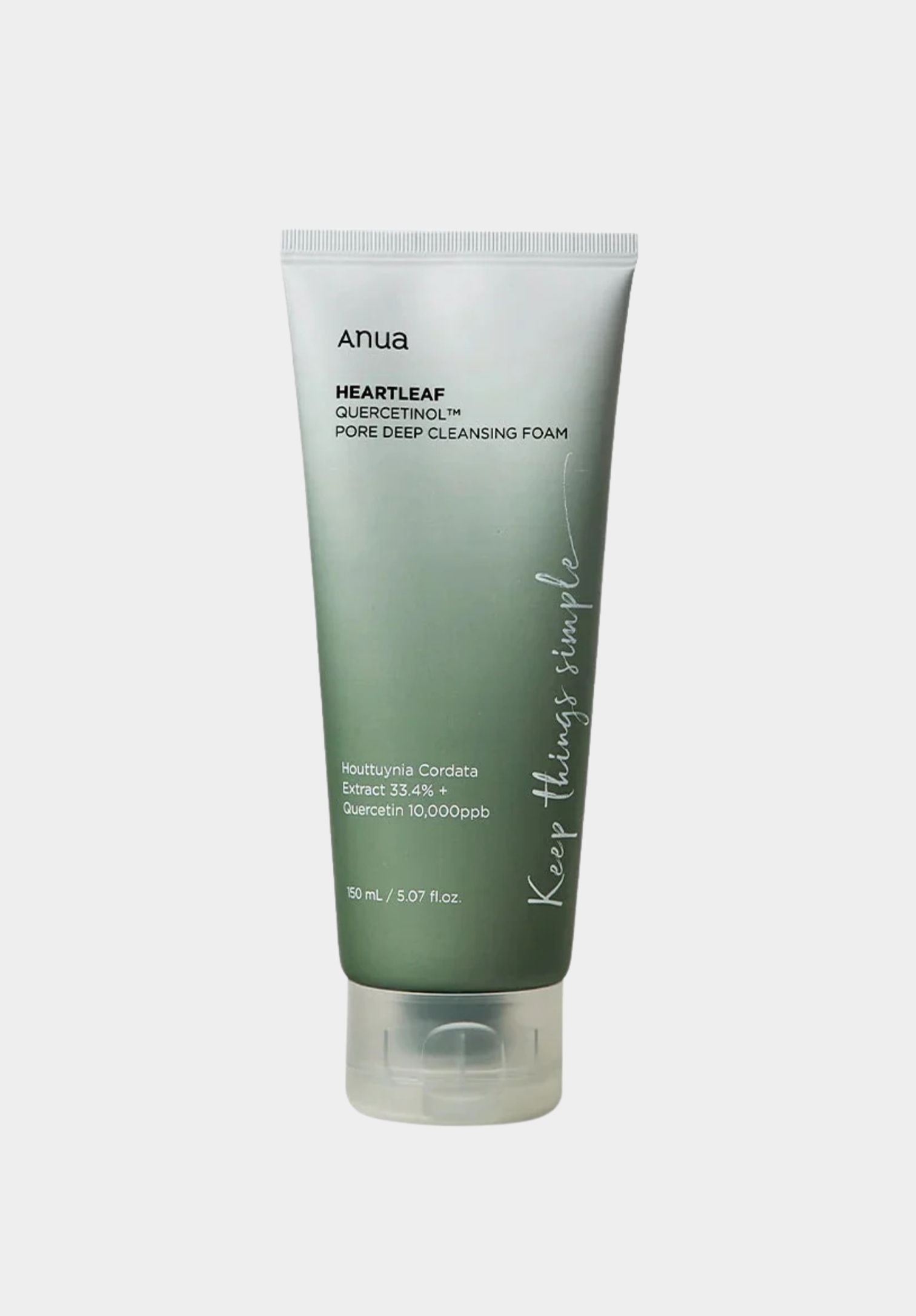 ANUA renew heartleaf quercetinol cleansing foam 150ml