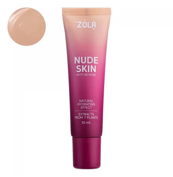 ZOLA Tinted Foundation Nude Skin, 30 ml medium
